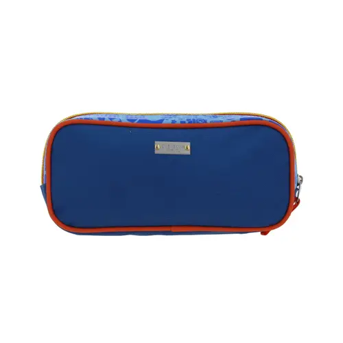 Lapicera escolar para niño Mario Bros by Chenson color azul con doble compartimento - Modelo MB66343 4