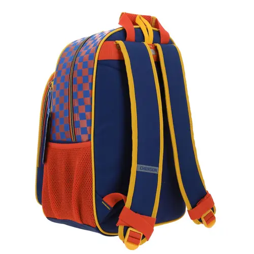 Mochila escolar para niño Mario Bros by Chenson color azul divertida - Modelo MB66412 3