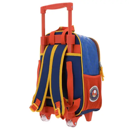 Mochila con Ruedas Mario Bros Azul para Niño - Modelo MB66415 5