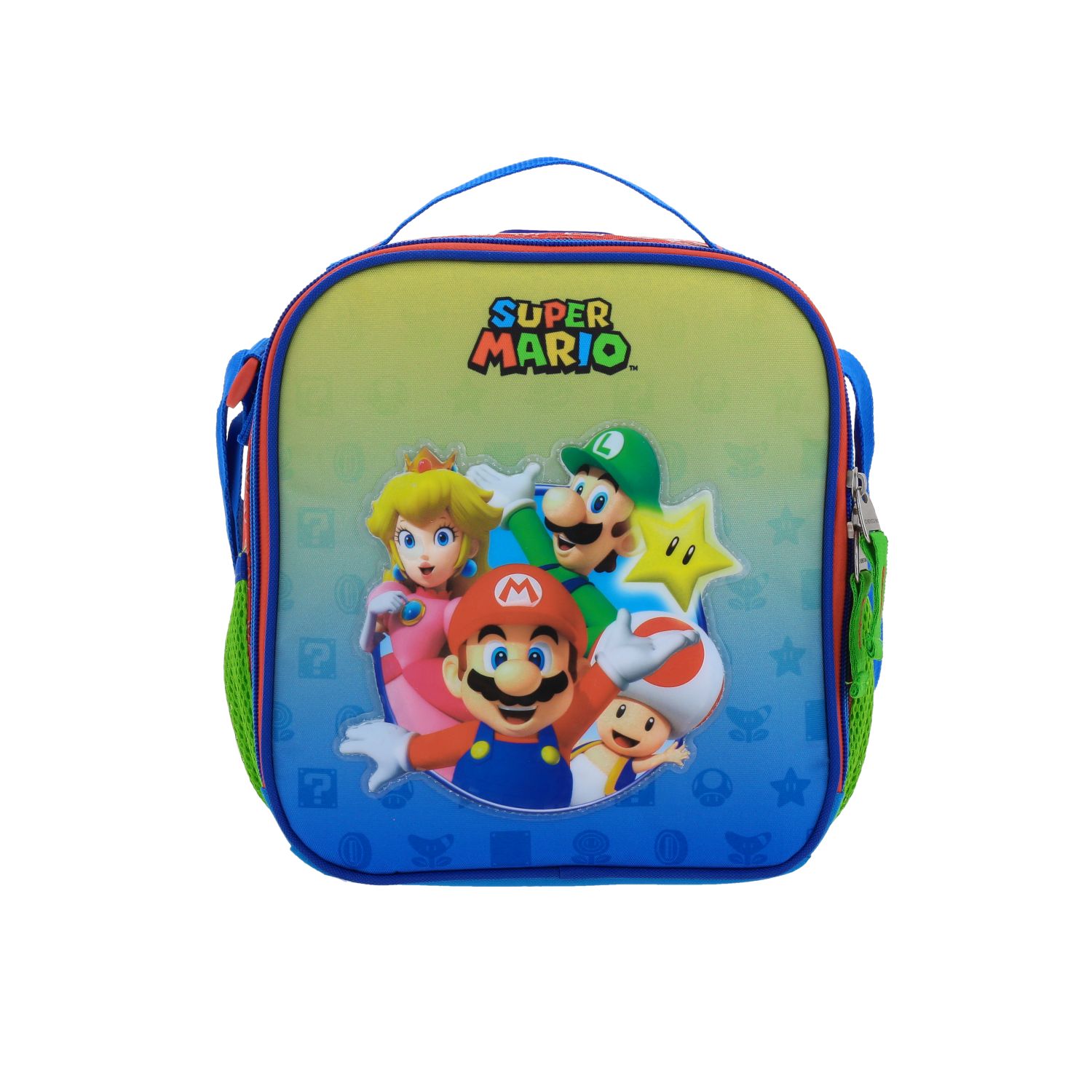 Lonchera escolar Mario Bros by Chenson roja térmica para niño - Divertida y segura
