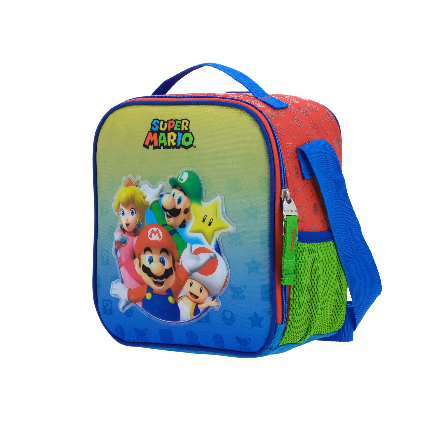 Lonchera escolar Mario Bros by Chenson roja térmica para niño - Divertida y segura 2