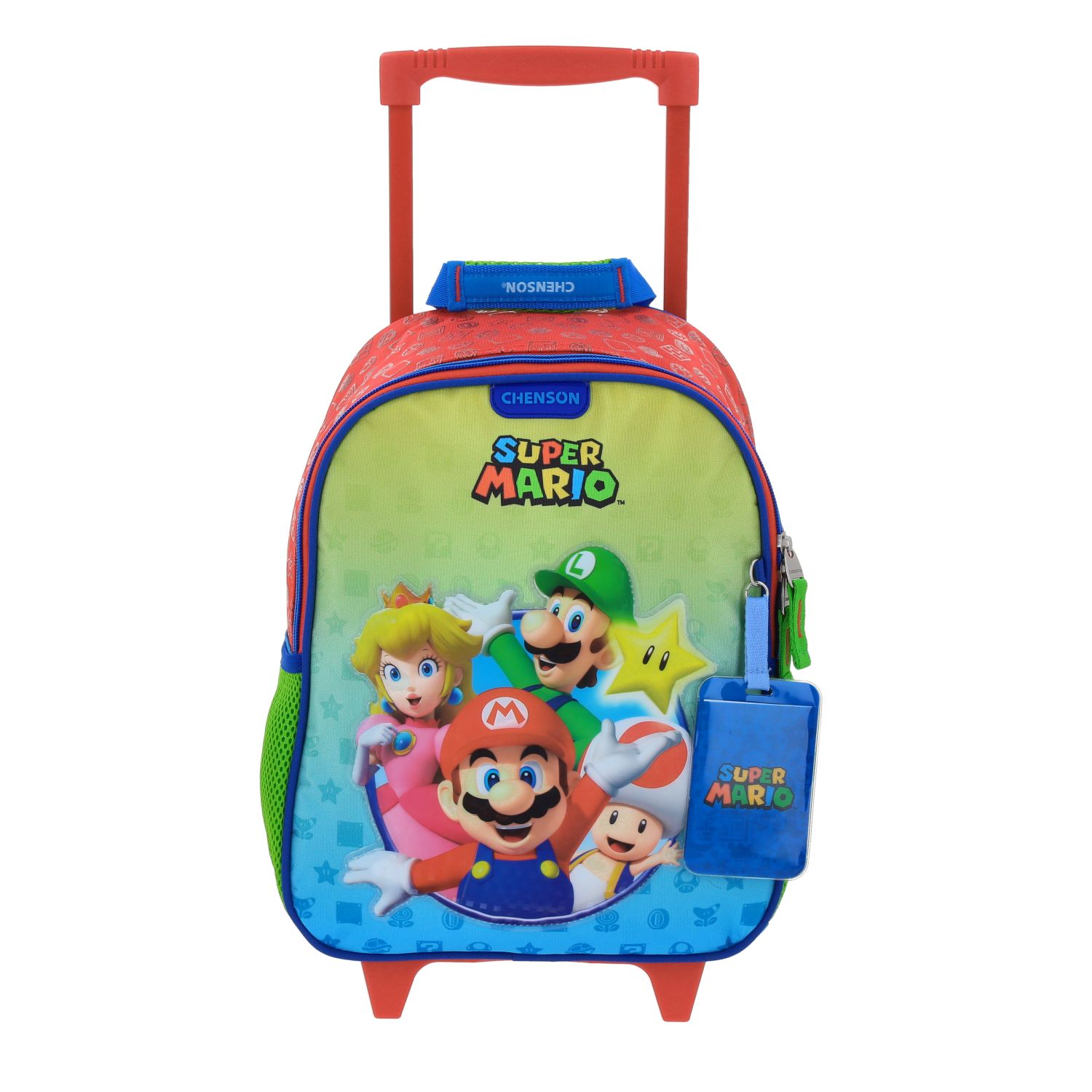 Kit Escolar Mario Bros by Chenson (Mochila + Lonchera + Lapicera) infantil