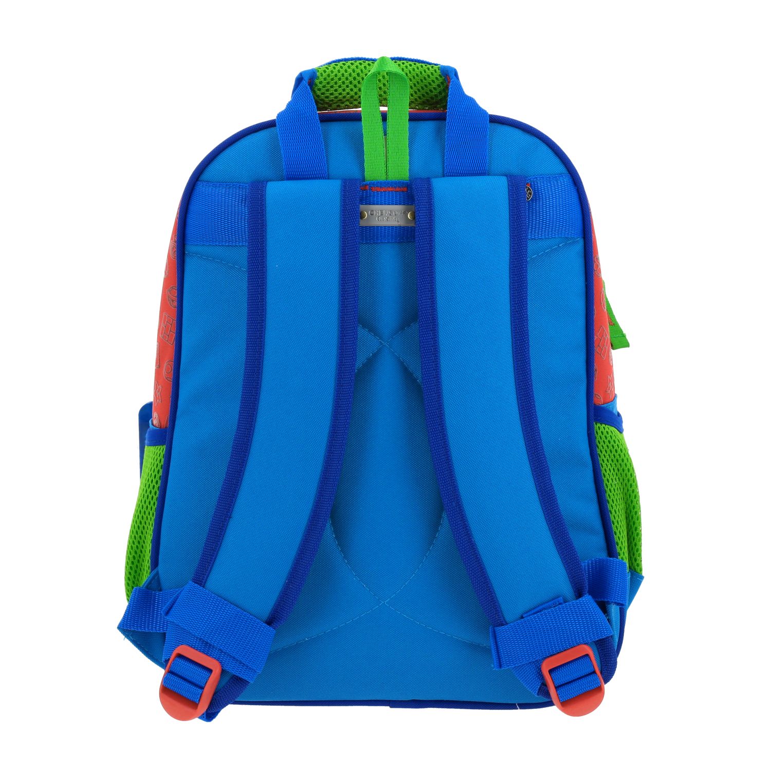 Mochila escolar para niño Mario Bros by Chenson color rojo divertida y duradera 4