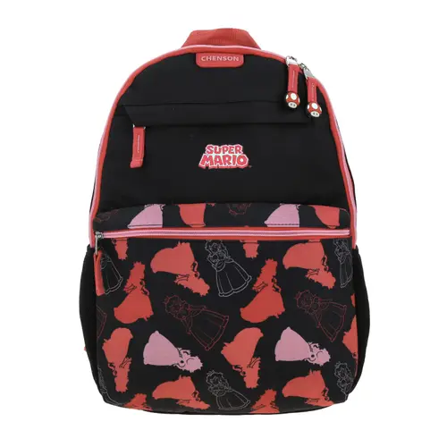 Mochila escolar para niña Mario Bros by Chenson negra - Diversión y durabilidad