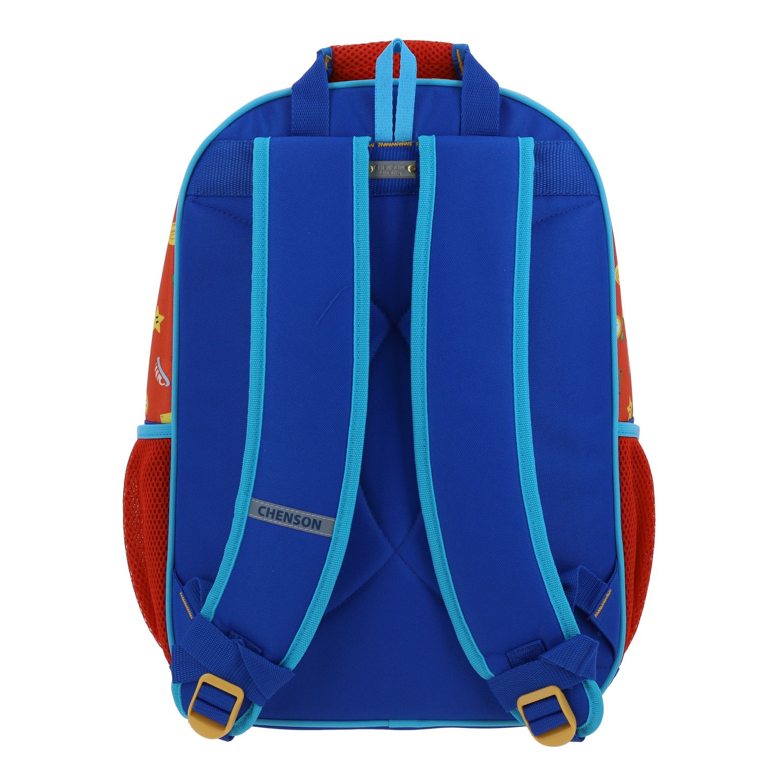 Mochila escolar para niño Mario Bros by Chenson color rojo divertida y segura 4