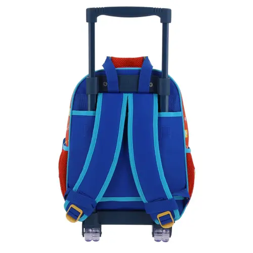 Mochila con Ruedas Mario Bros Rojo para Niño - Modelo MB66577 4