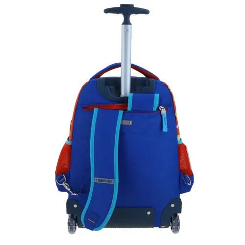 Mochila con Ruedas Mario Bros Rojo para Niño - Modelo MB66578 4