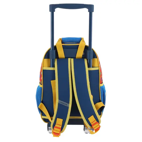 Mochila con Ruedas Mario Bros Azul para Niño - Modelo MB66585 4