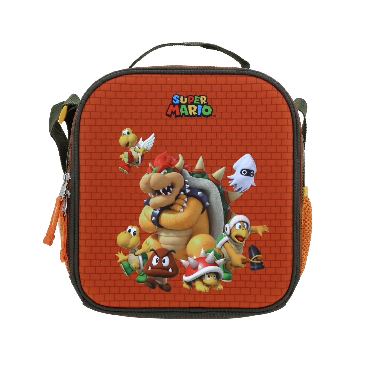 Kit Escolar Mario Bros by Chenson (Mochila + Mochila + Mochila) Verde Seco Infantil 3