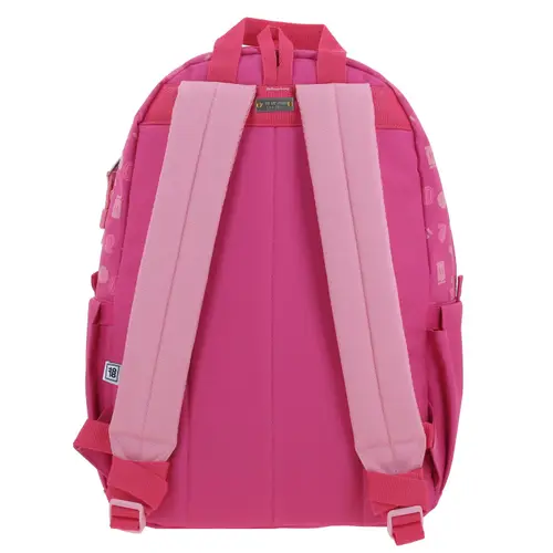 Mochila escolar para niña Mario Bros by Chenson rosa con diversión y durabilidad - vista 2