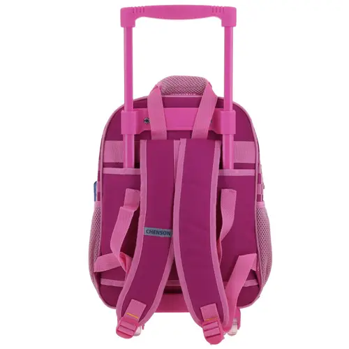 Mochila con Ruedas Mario Bros Rosa para Niña - Diversión y Durabilidad - vista 2