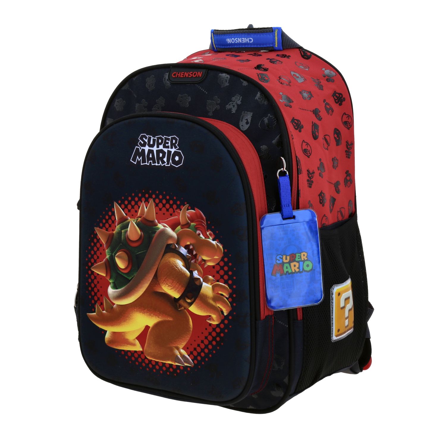 Kit Escolar Mario Bros by Chenson (Mochila + Lonchera + Lapicera) infantil 3