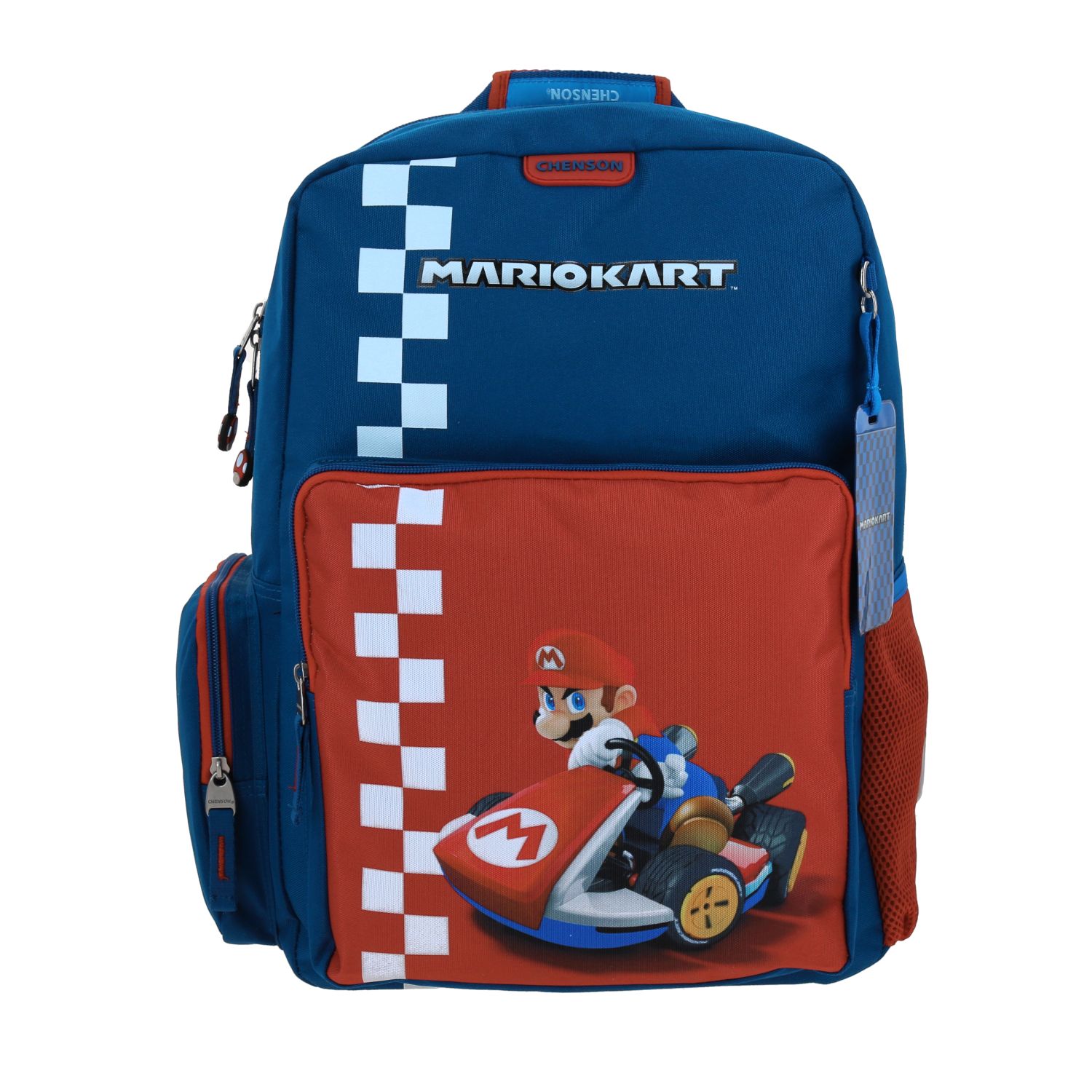 Kit Escolar Mario Bros by Chenson (Mochila + Mochila) Azul Infantil 2