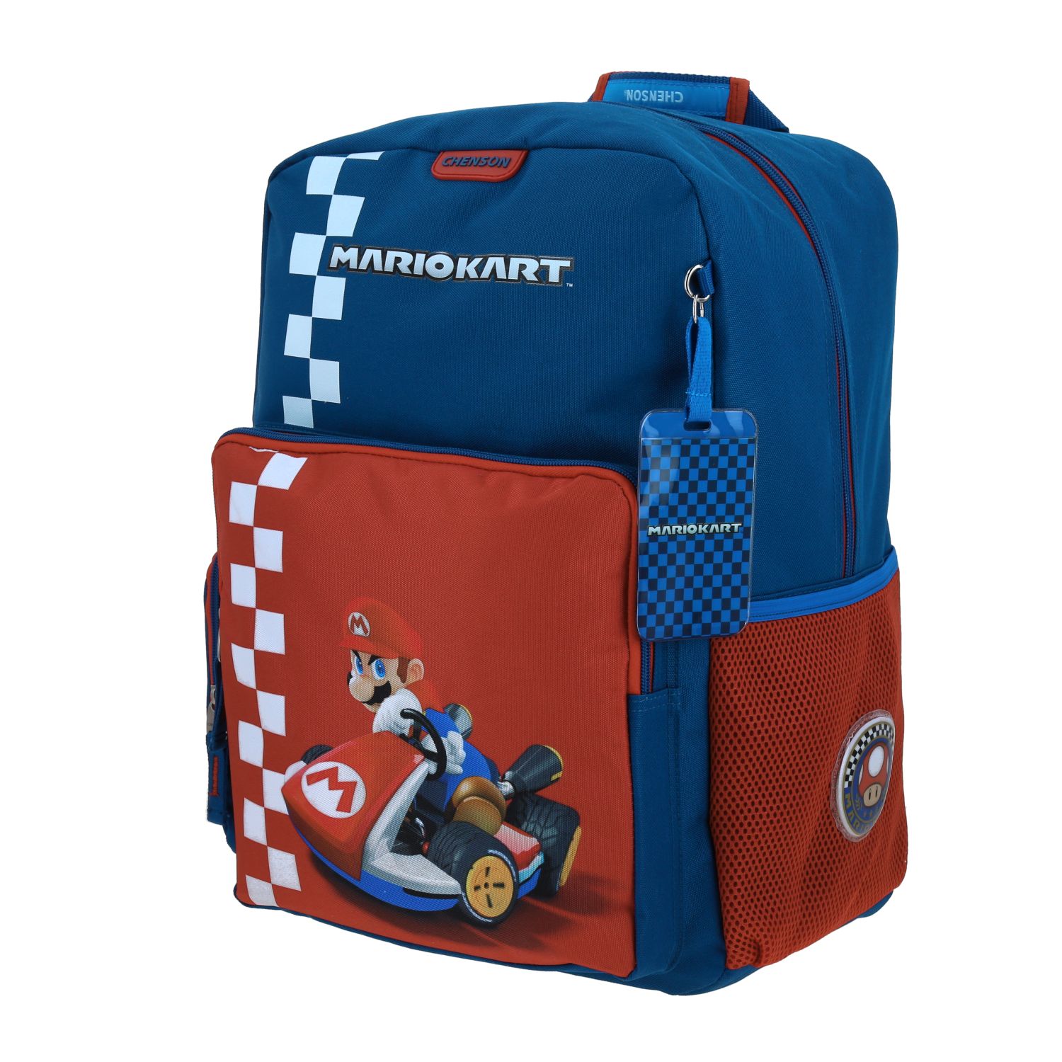 Kit Escolar Mario Bros by Chenson (Mochila + Mochila) Azul Infantil 3