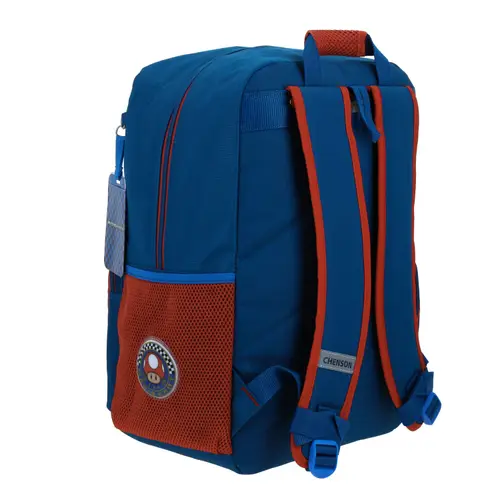 Mochila escolar para niño Mario Bros by Chenson color azul duradera - Modelo MB70210 3