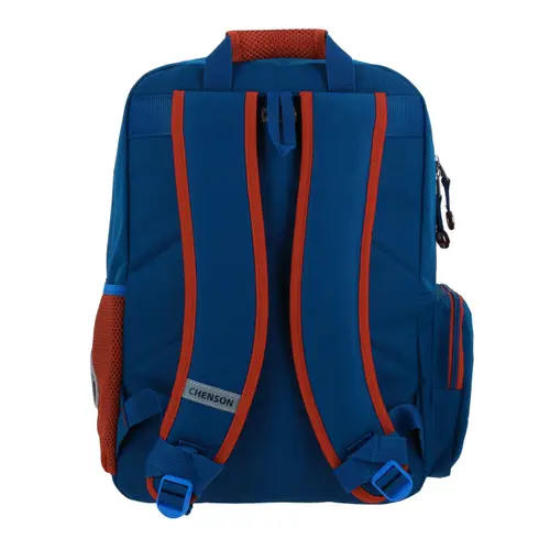 Mochila escolar para niño Mario Bros by Chenson color azul duradera - Modelo MB70210 4