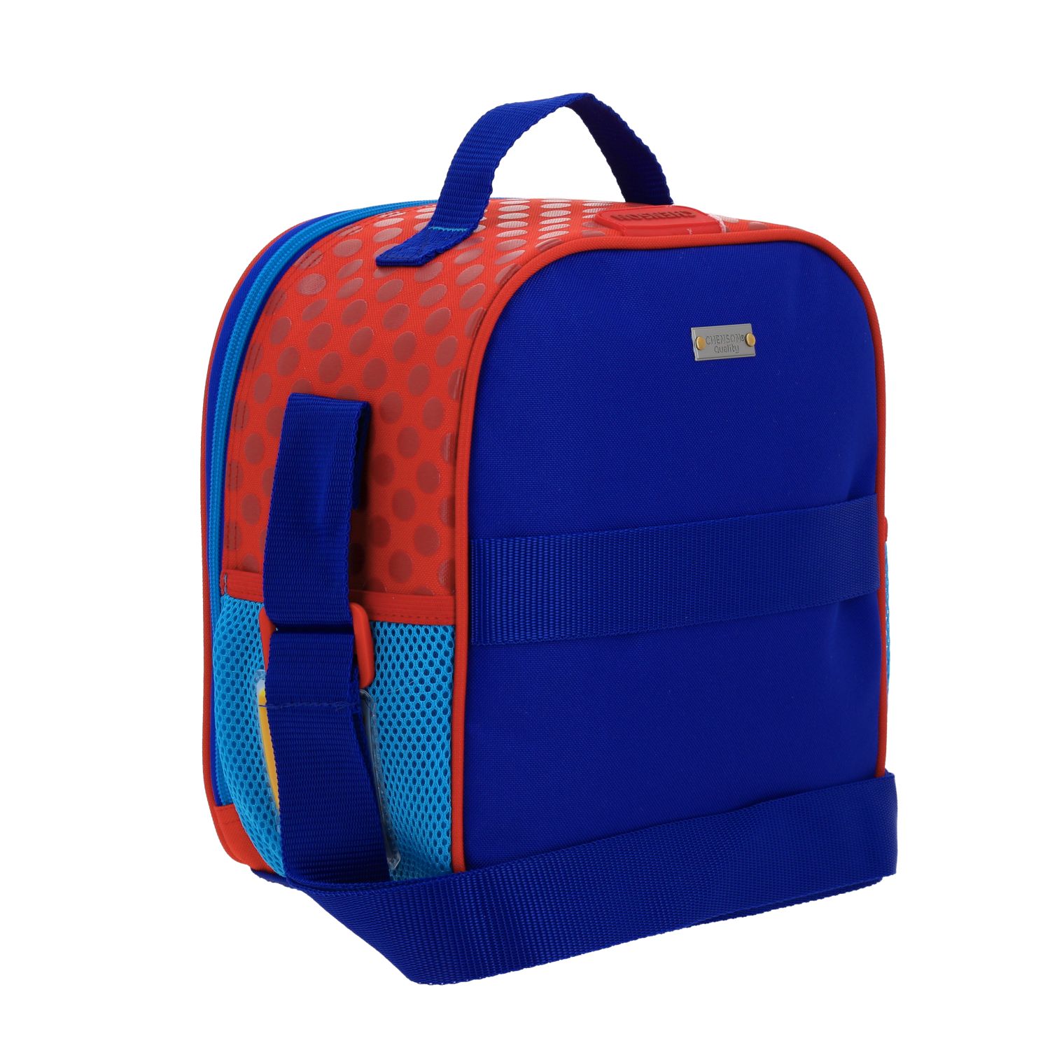 Lonchera escolar térmica Mario Bros by Chenson azul para niño - diversión y durabilidad 3