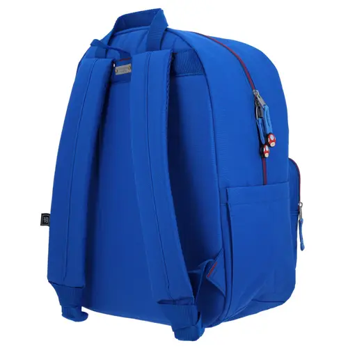 Mochila escolar para niño Mario Bros by Chenson azul con gran durabilidad 5