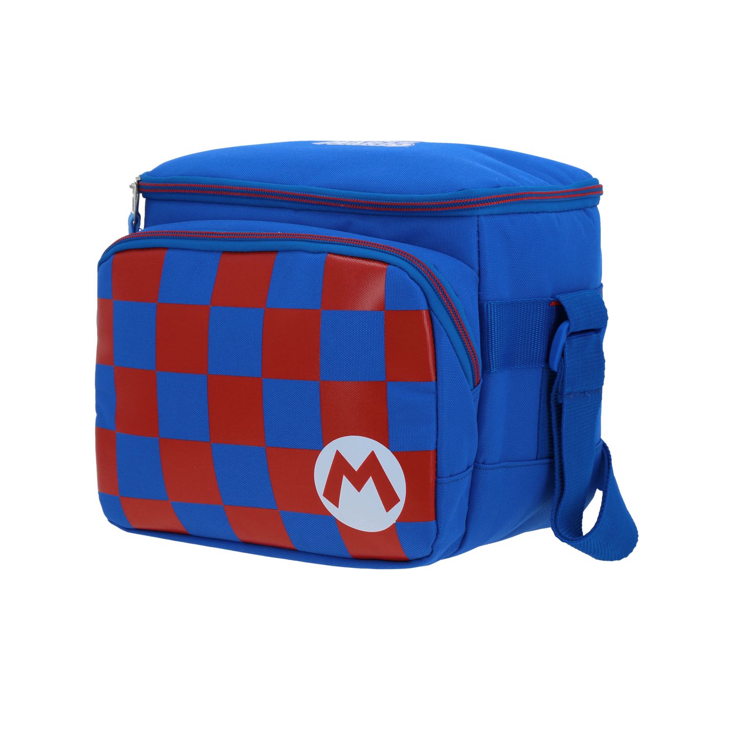 Lonchera escolar Mario Bros by Chenson azul térmica y duradera 2