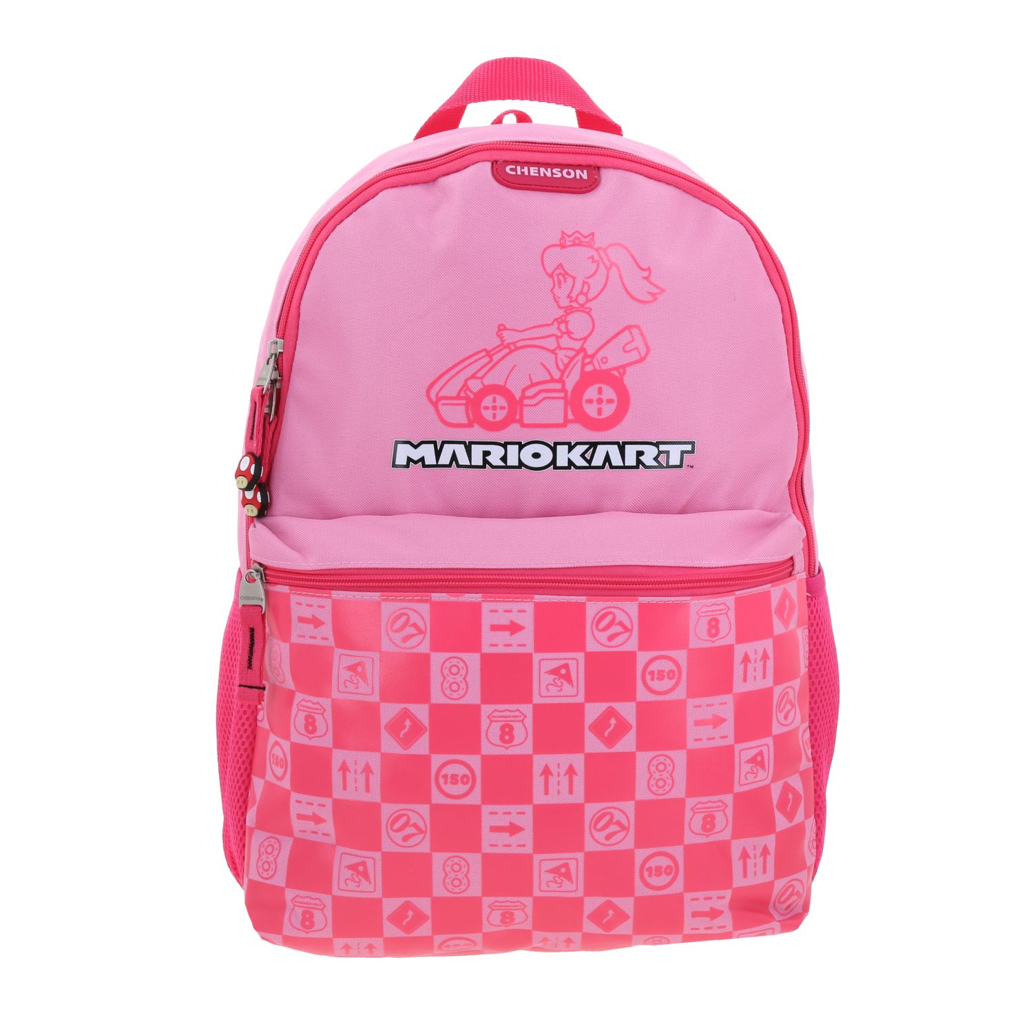 Kit Escolar Mario Bros by Chenson (Mochila + Lonchera + Lapicera) Rosa Infantil 2