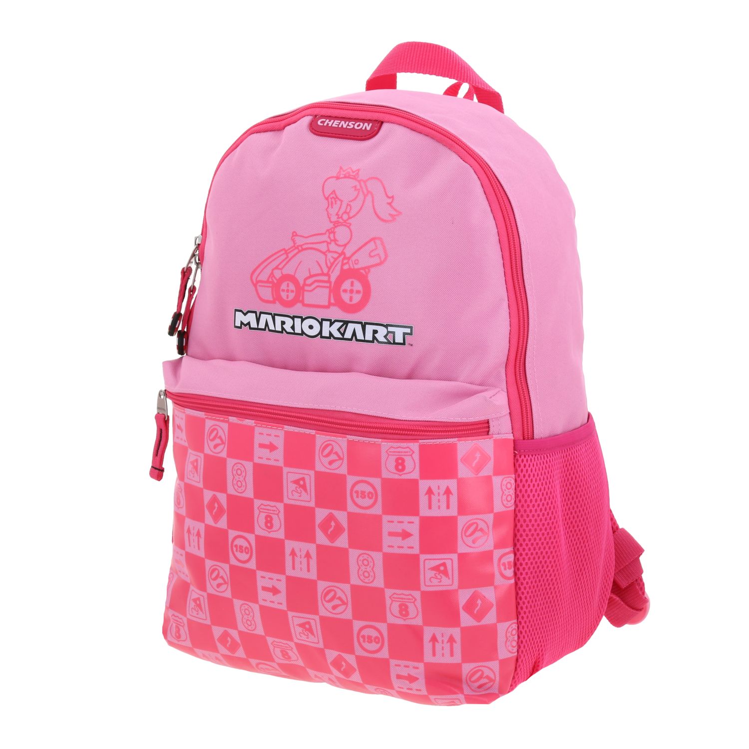 Mochila escolar para niña Mario Bros by Chenson Rosa Divertida 2