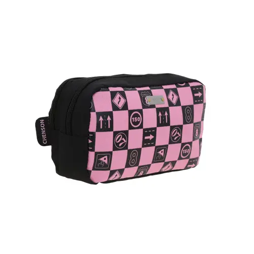 Lapicera escolar para niña Mario Bros by Chenson color negro con doble compartimento - Modelo MB70361 3