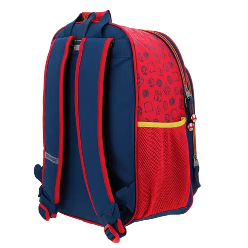 Mochila escolar para niño Mario Bros by Chenson color azul divertida - Modelo MB70374 5