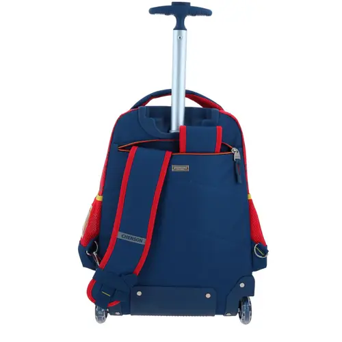 Mochila con Ruedas Mario Bros Azul para Niño - Modelo MB70378 4
