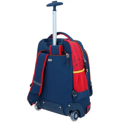 Mochila con Ruedas Mario Bros Azul para Niño - Modelo MB70378 5