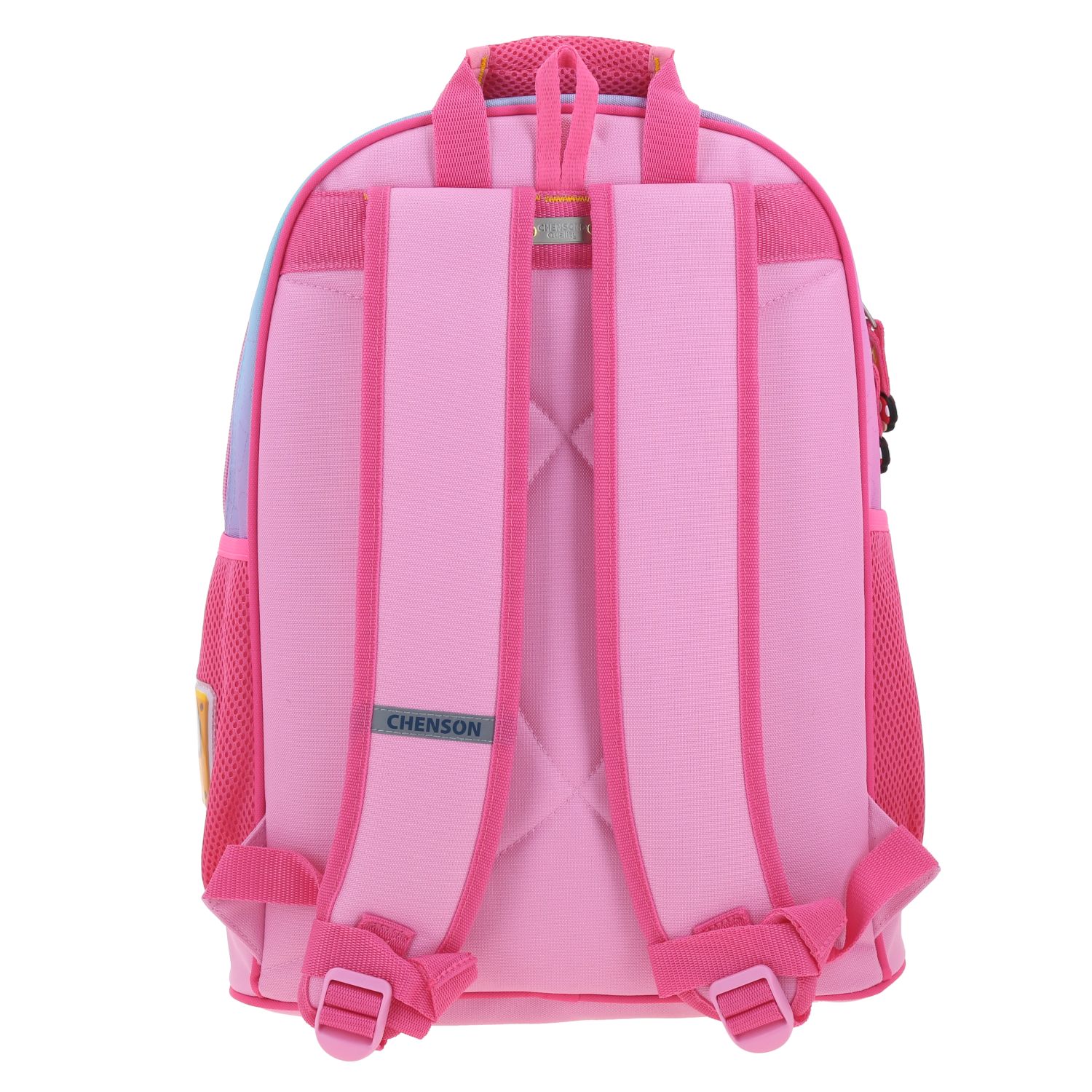 Mochila escolar para niña Mario Bros by Chenson color rosa divertida y segura 4