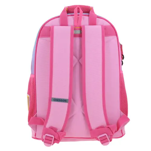 Mochila escolar para niña Mario Bros by Chenson color rosa divertida y segura - vista 2
