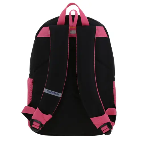 Mochila escolar para niña Mario Bros by Chenson color negro duradera - vista 2