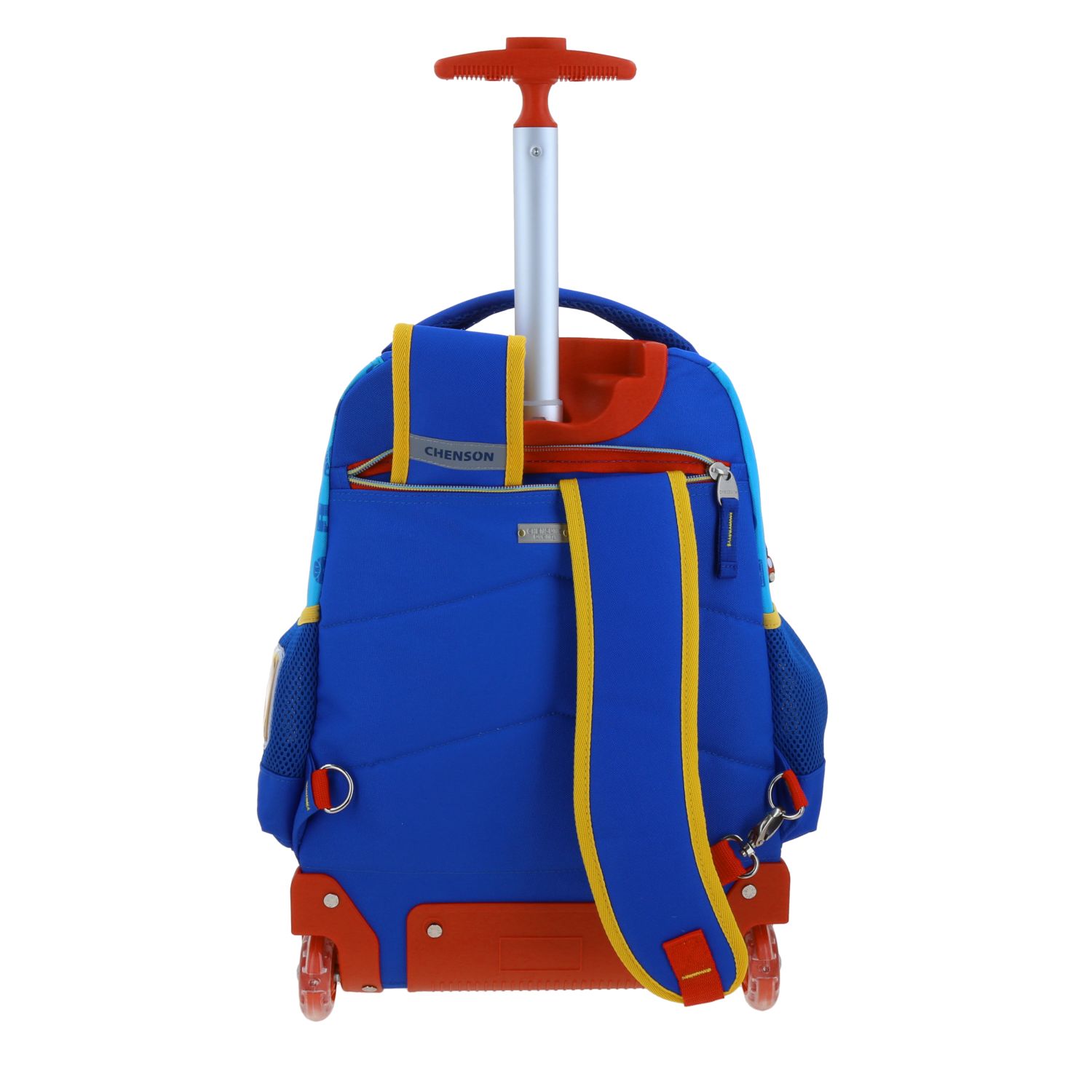 Mochila con ruedas Mario Bros by Chenson Azul para niño - Divertida y segura 4