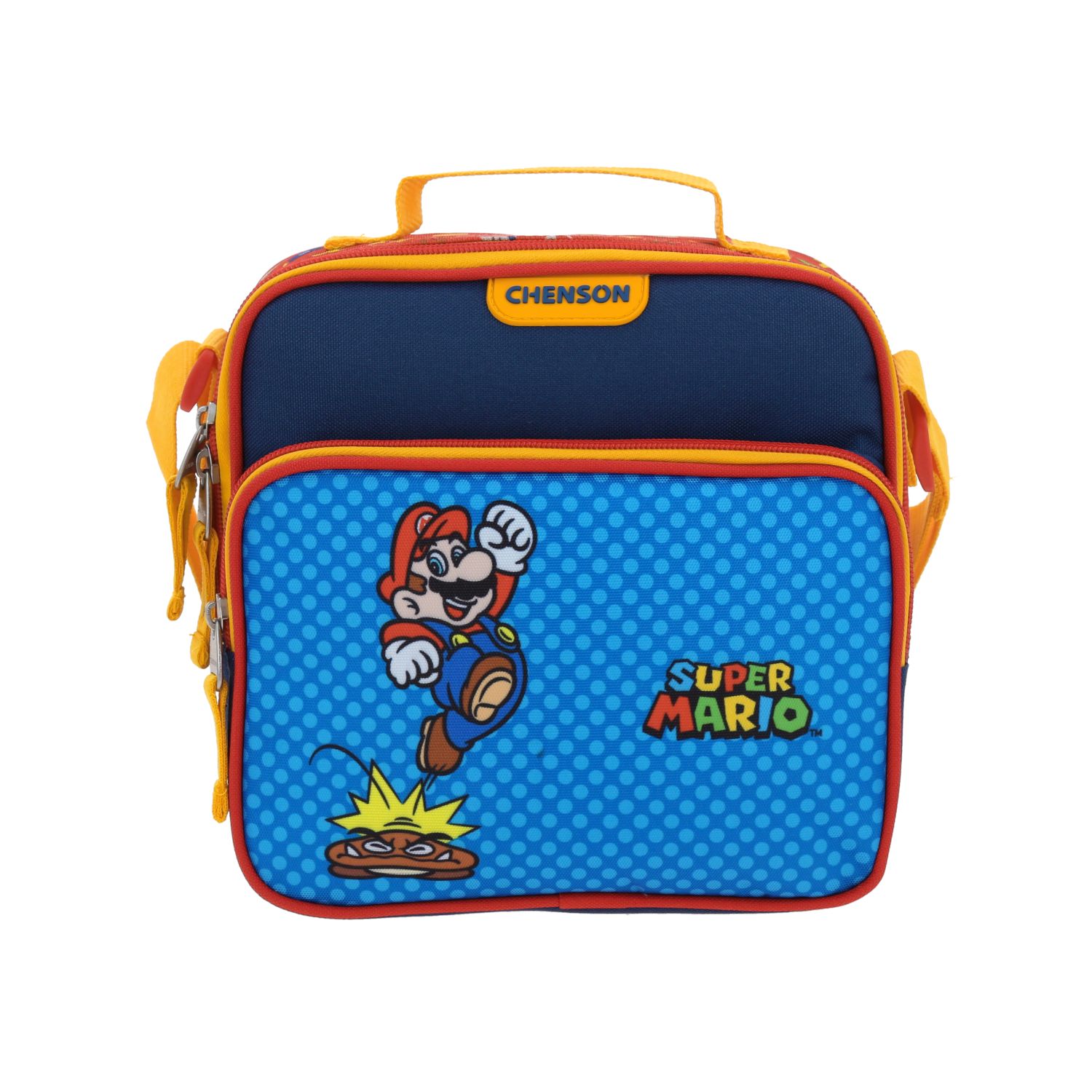 Kit Escolar Mario Bros by Chenson (Mochila + Lonchera + Lapicera) infantil 4