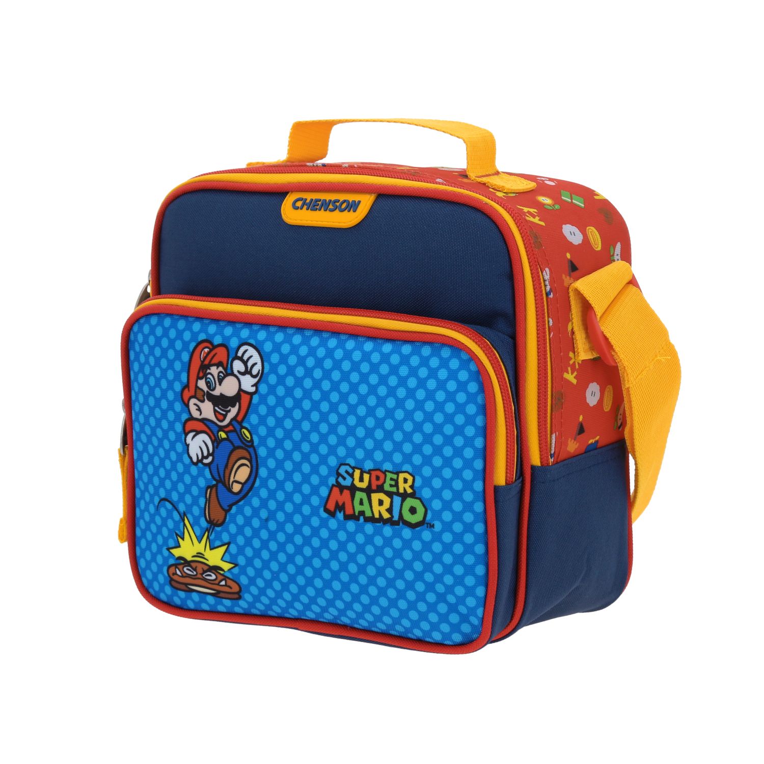 Kit Escolar Mario Bros by Chenson (Mochila + Lonchera + Lapicera) infantil 5