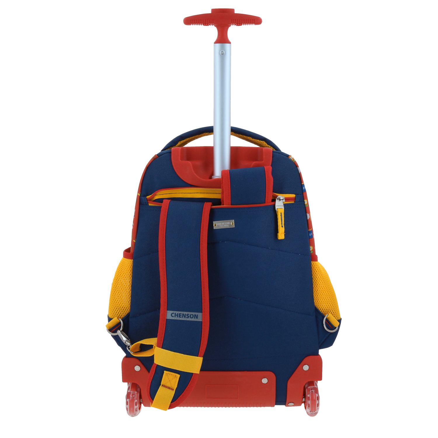Mochila con Ruedas Mario Bros Azul para Niño - Divertida y Duradera 4