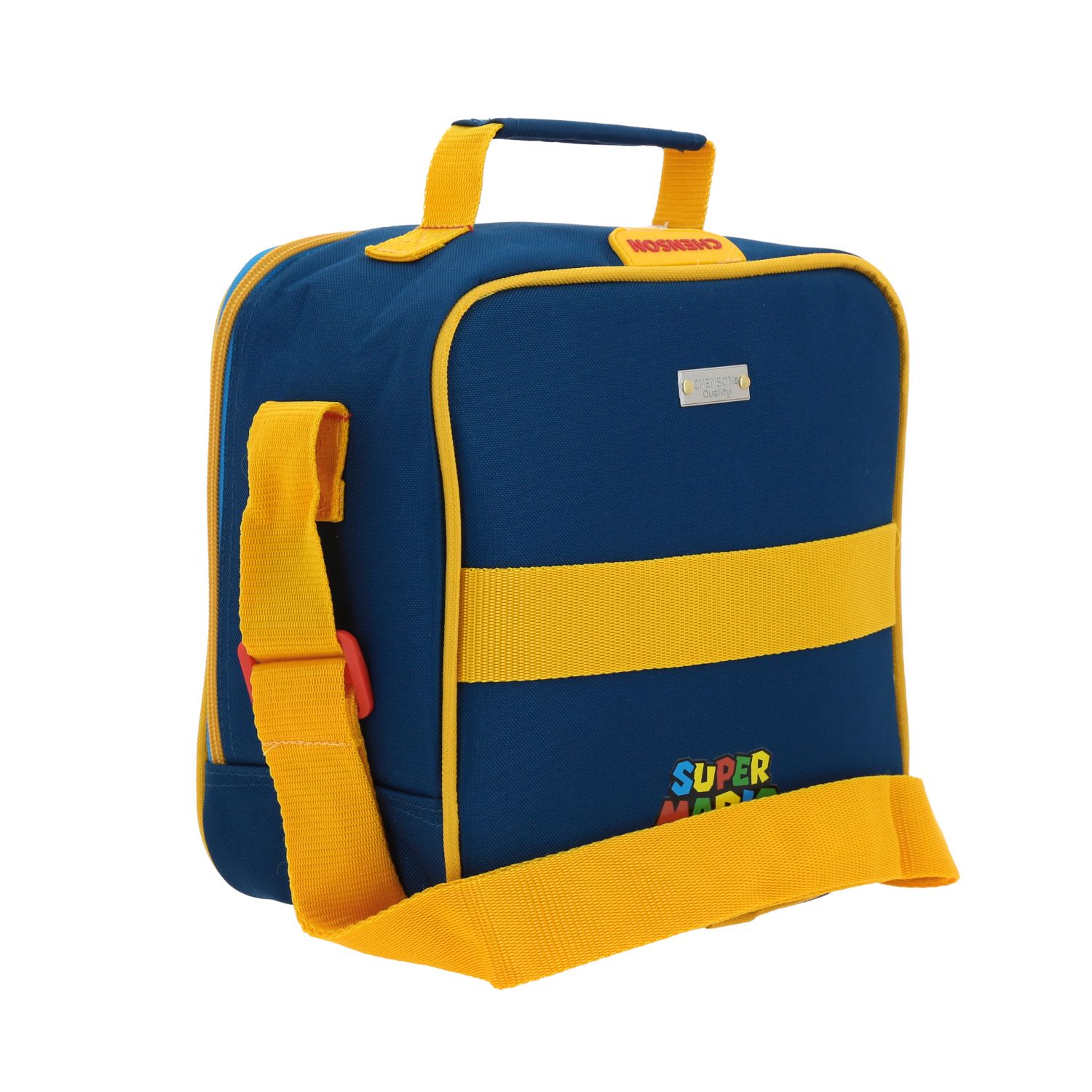 Lonchera escolar Mario Bros by Chenson azul térmica para niños - Duradera y divertida 3