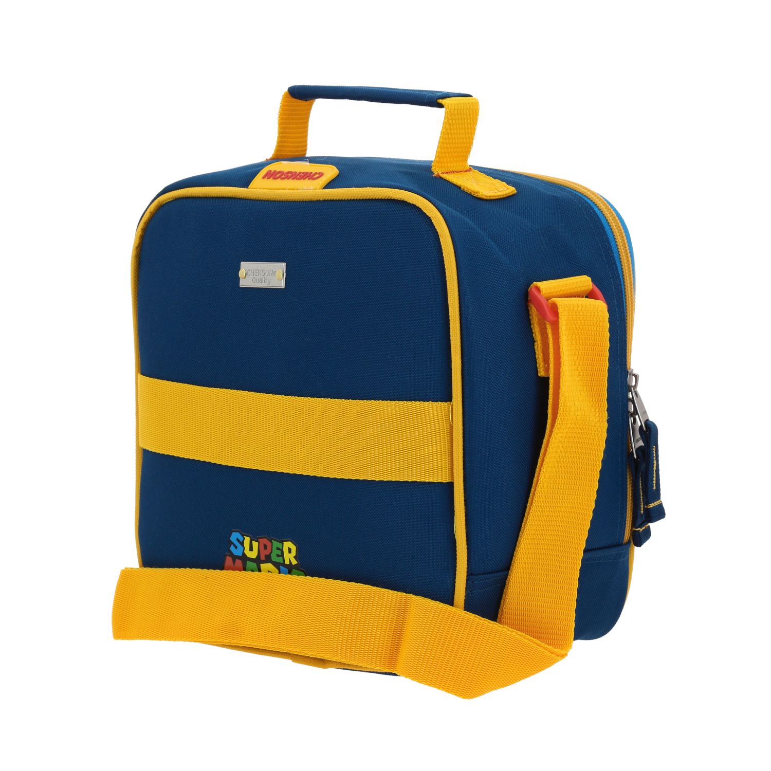 Lonchera escolar Mario Bros by Chenson azul térmica para niños - Duradera y divertida 5