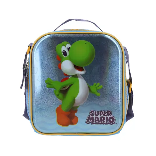 Kit Kinder Mario Bros by Chenson (Mochila + Lonchera + Lapicera) infantil - vista 2