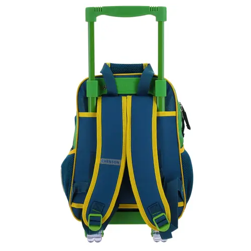 Mochila con Ruedas Mario Bros Azul para Niño - Modelo MB70629 4