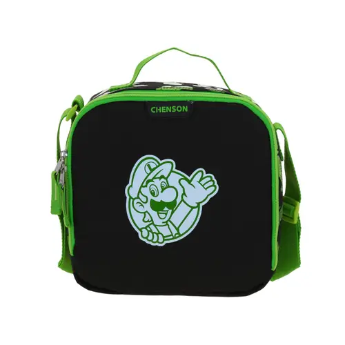 Lonchera escolar Mario Bros by Chenson verde térmica para niño 1