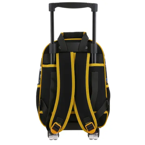 Mochila con Ruedas Mario Bros Negro para Niño - Modelo MB70714 4