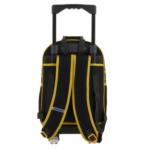 Mochila con Ruedas Mario Bros Negro para Niño - Modelo MB70715 4