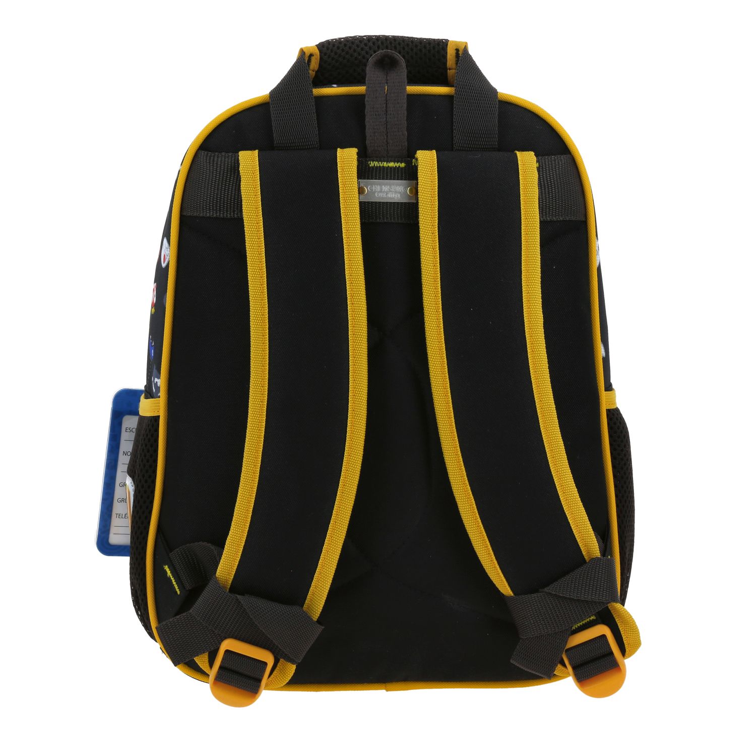 Mochila escolar para niño Mario Bros by Chenson color negro - Diversión y durabilidad 4