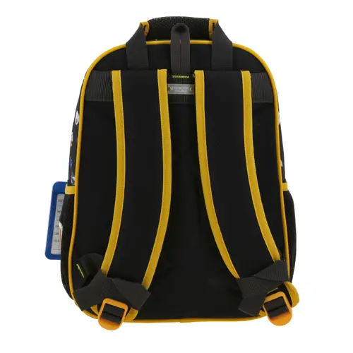 Mochila escolar para niño Mario Bros by Chenson color negro - Diversión y durabilidad 4
