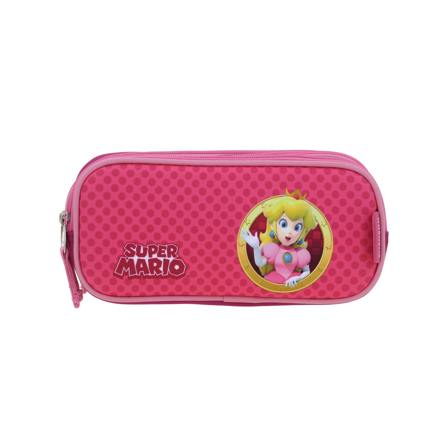 Kit Escolar Mario Bros by Chenson (Mochila + Mochila) Rosa Infantil 4