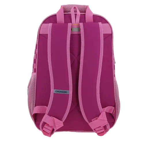 Mochila escolar para niña Mario Bros by Chenson color rosa divertida y segura - vista 2
