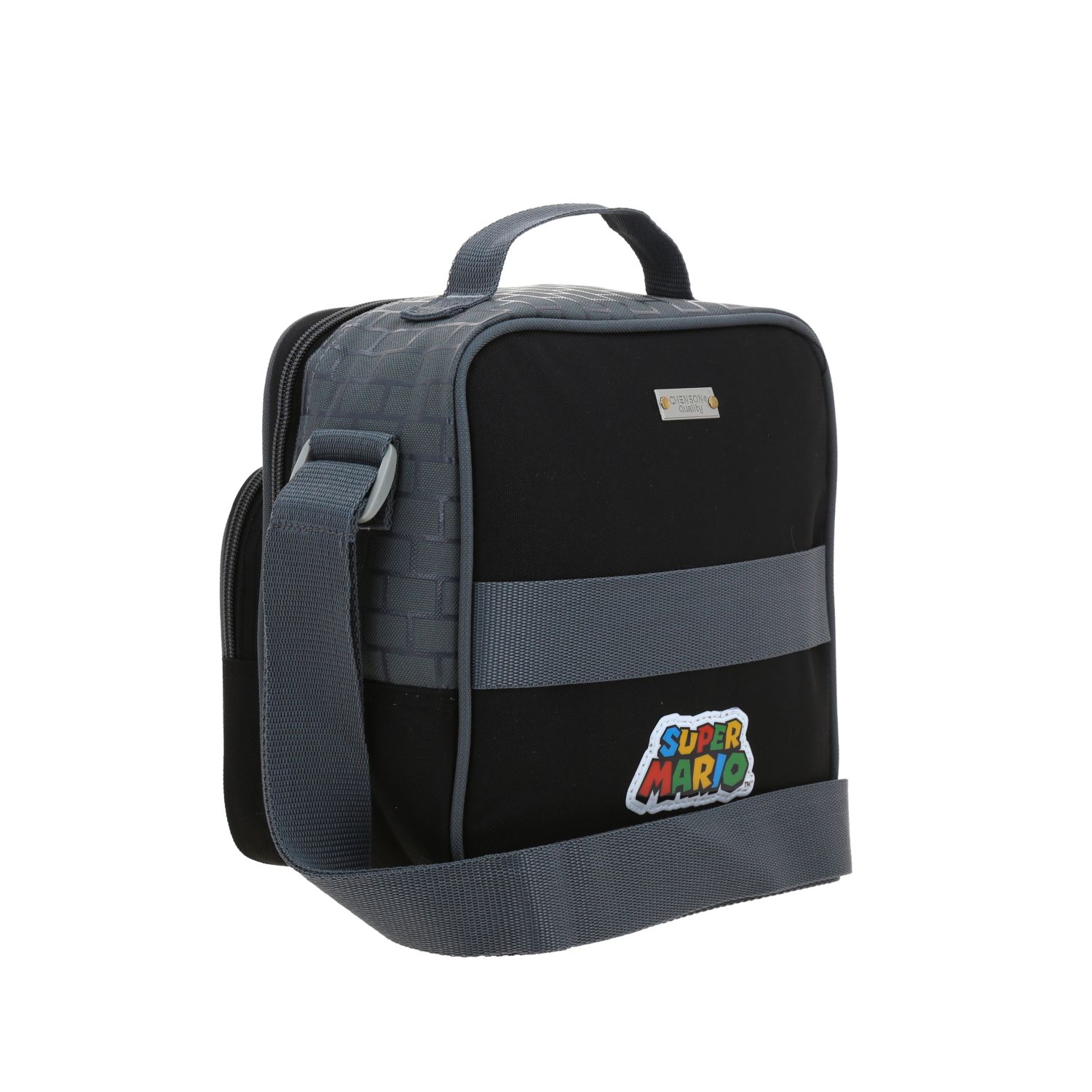 Lonchera Escolar Mario Bros Gris Térmica para Niño | Chenson 3