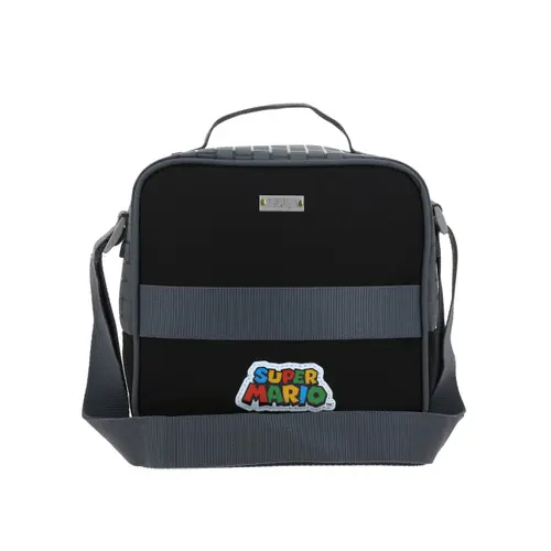 Lonchera Escolar Mario Bros Gris Térmica para Niño | Chenson 4