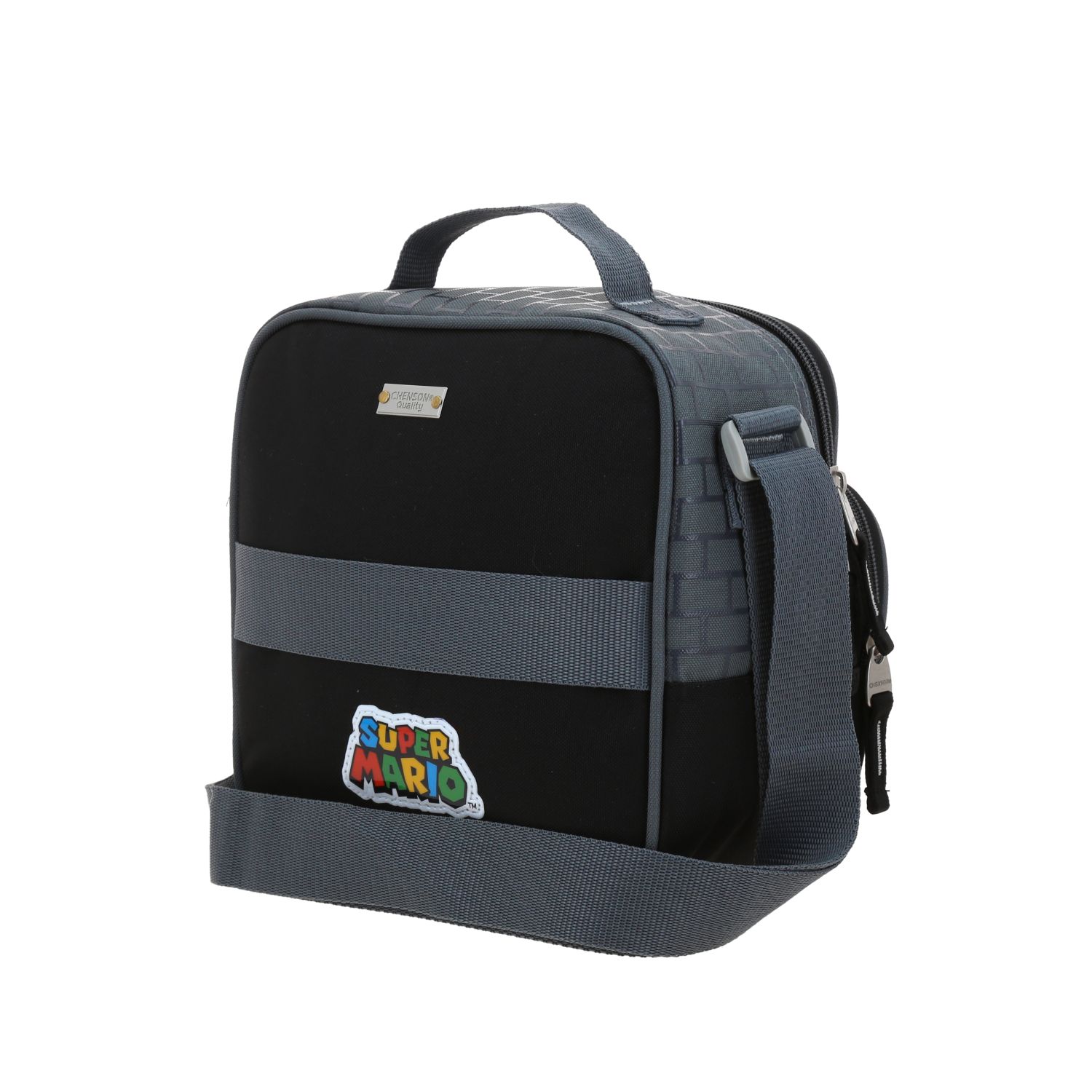 Lonchera Escolar Mario Bros Gris Térmica para Niño | Chenson 5